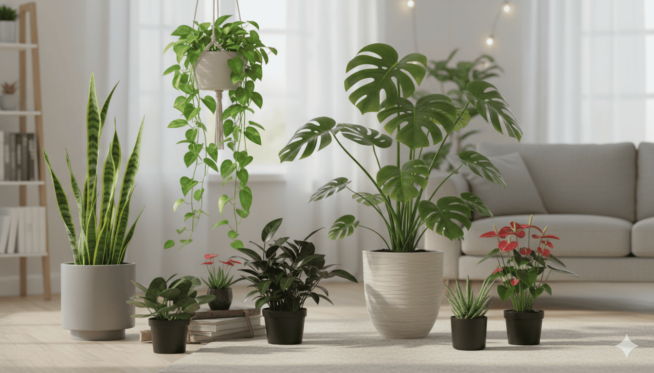 Popular Houseplants Collection